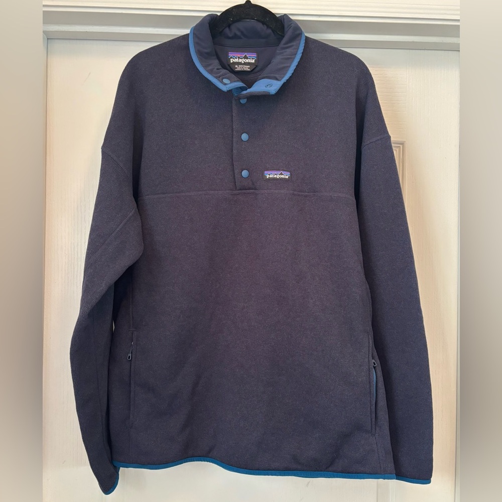 Patagonia Men's Lightweight Better Sweater Marsupial Pullover. Sz XL.